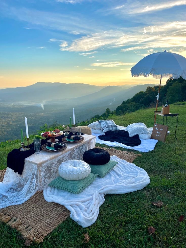 Luxury outdoor dining experience